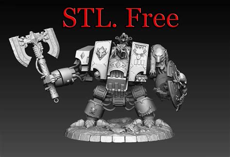 ago There is a good selection at https://popgoesthemonkey. . Space wolves stl files
